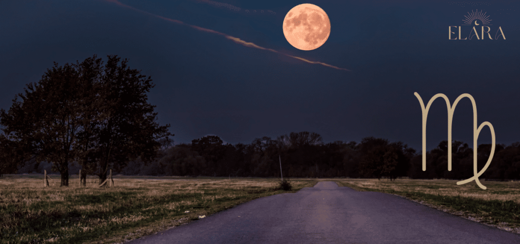 Vollmond in Jungfrau und Mondfinsternis