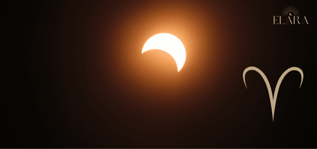 Neumond im Widder mit Sonnenfinsternis